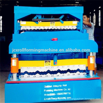 metal cold roll forming machine for roof use glazed tile roll forming machine